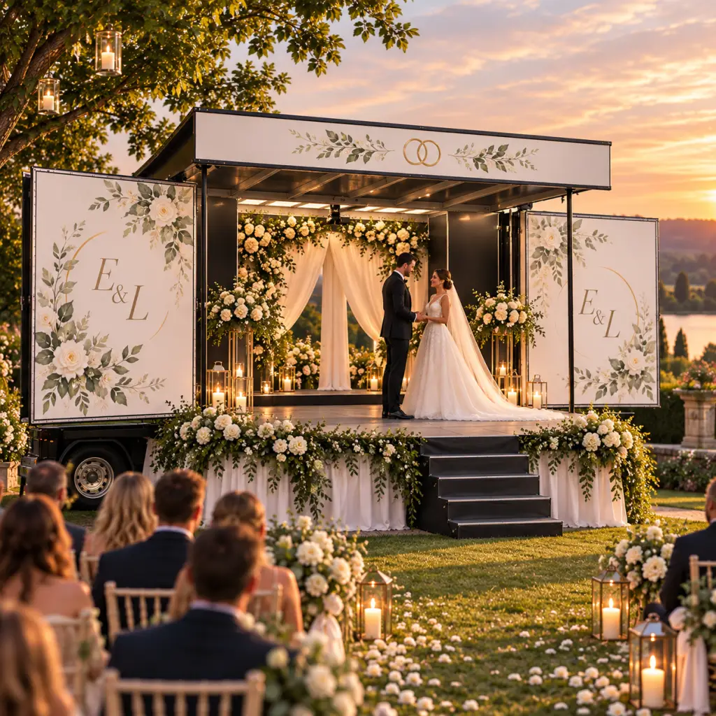 QuickStage UK - Outdoor Stage Hire for Weddings
