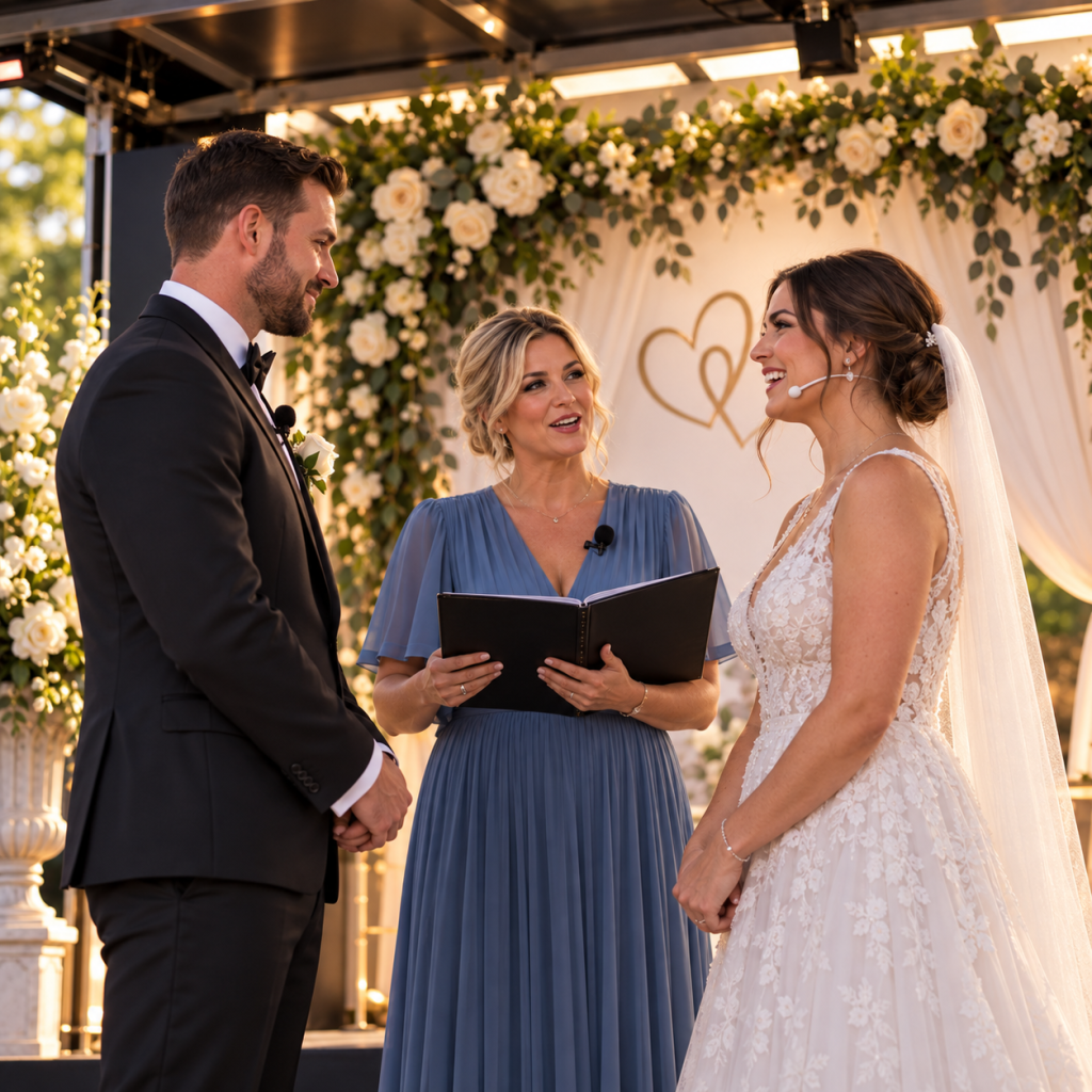 QuickStage - perfect sound at your outdoor wedding